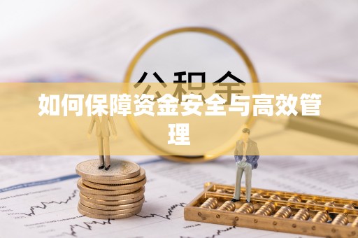 郧阳如何保障资金安全与高效管理