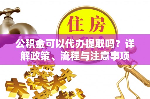 郧阳公积金可以代办提取吗？详解政策、流程与注意事项