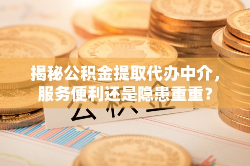 郧阳揭秘公积金提取代办中介，服务便利还是隐患重重？