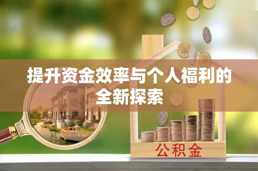 郧阳提升资金效率与个人福利的全新探索